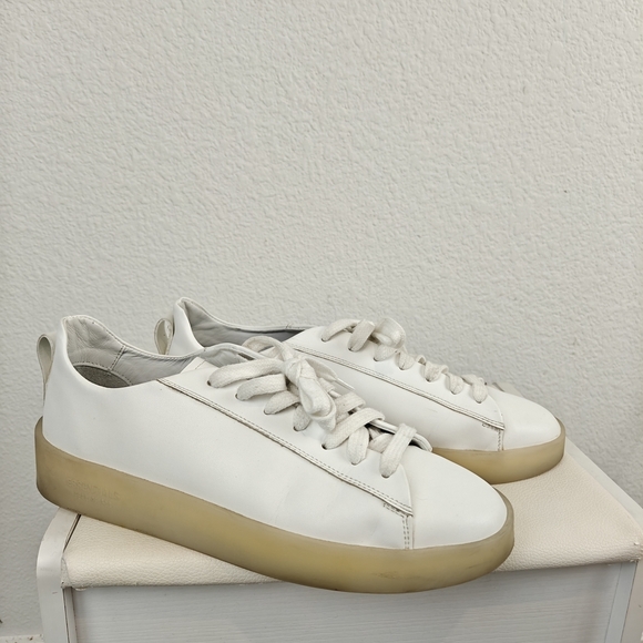 Fear of God Shoes - Essentials Fear Of God White Leather Sneakers Size 37, 6-6.5 Women's